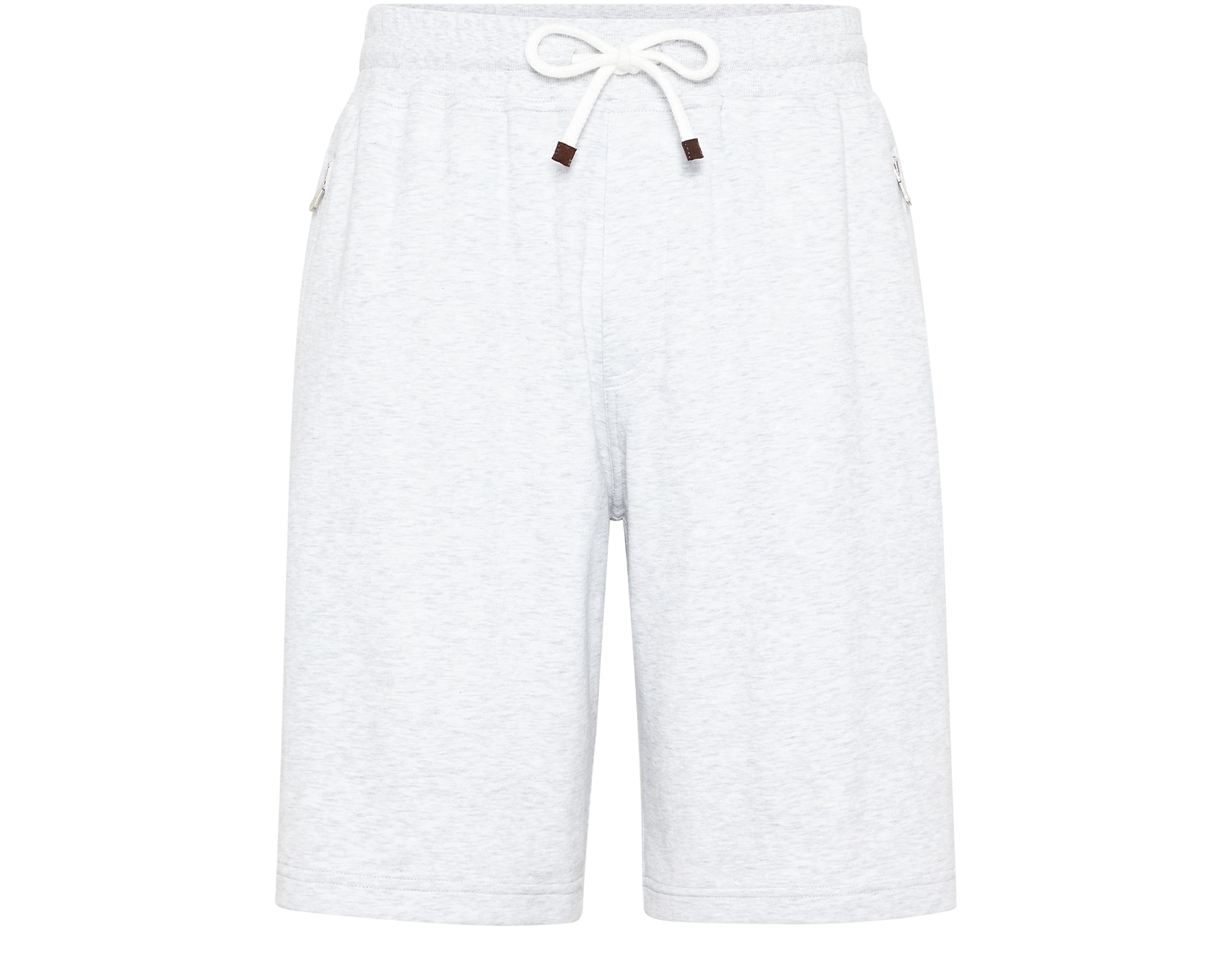 Brunello Cucinelli French terry Bermuda shorts