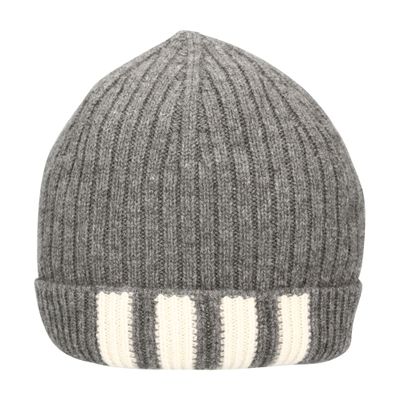 Thom Browne 4-Bar cashmere beanie