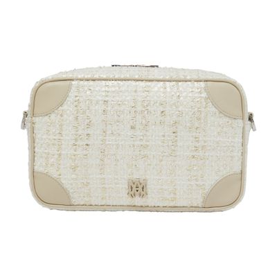 Amiri Sequin bouble camera bag