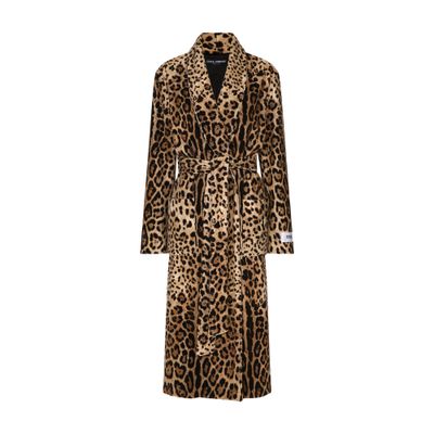 Dolce & Gabbana KIM DOLCE & GABBANA tererycloth coat