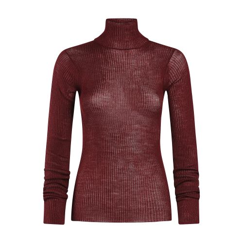 Ann Demeulemeester Marlena rib high neck sweater