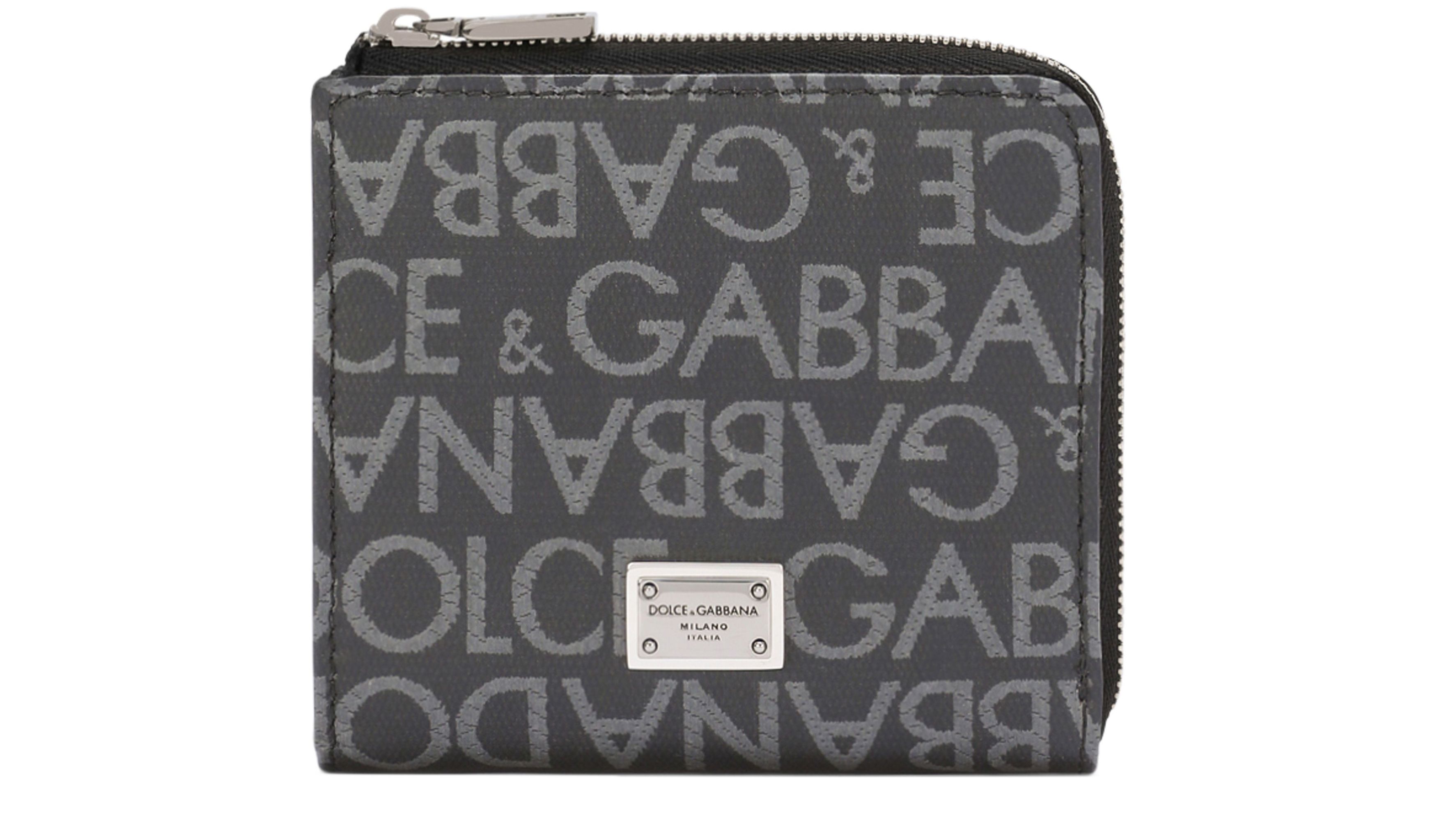 Dolce & Gabbana Coated jacquard card holder