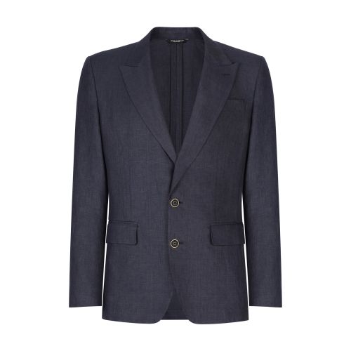 Dolce & Gabbana Linen Sicilia-fit jacket