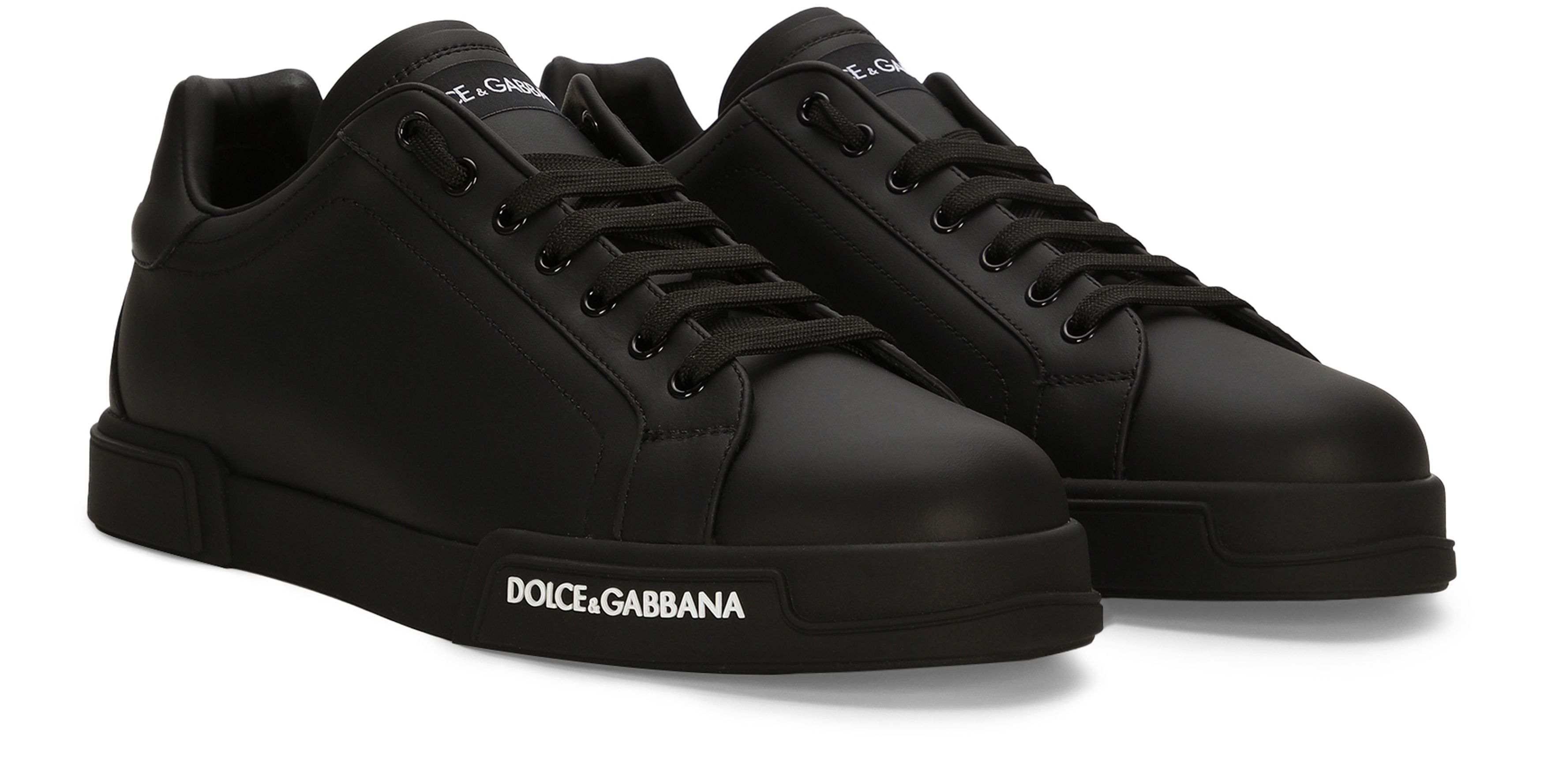 Dolce & Gabbana Calfskin portofino sneakers