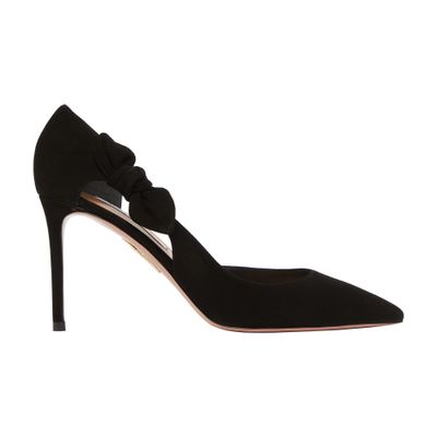 Aquazzura Very Bow Tie pump 85