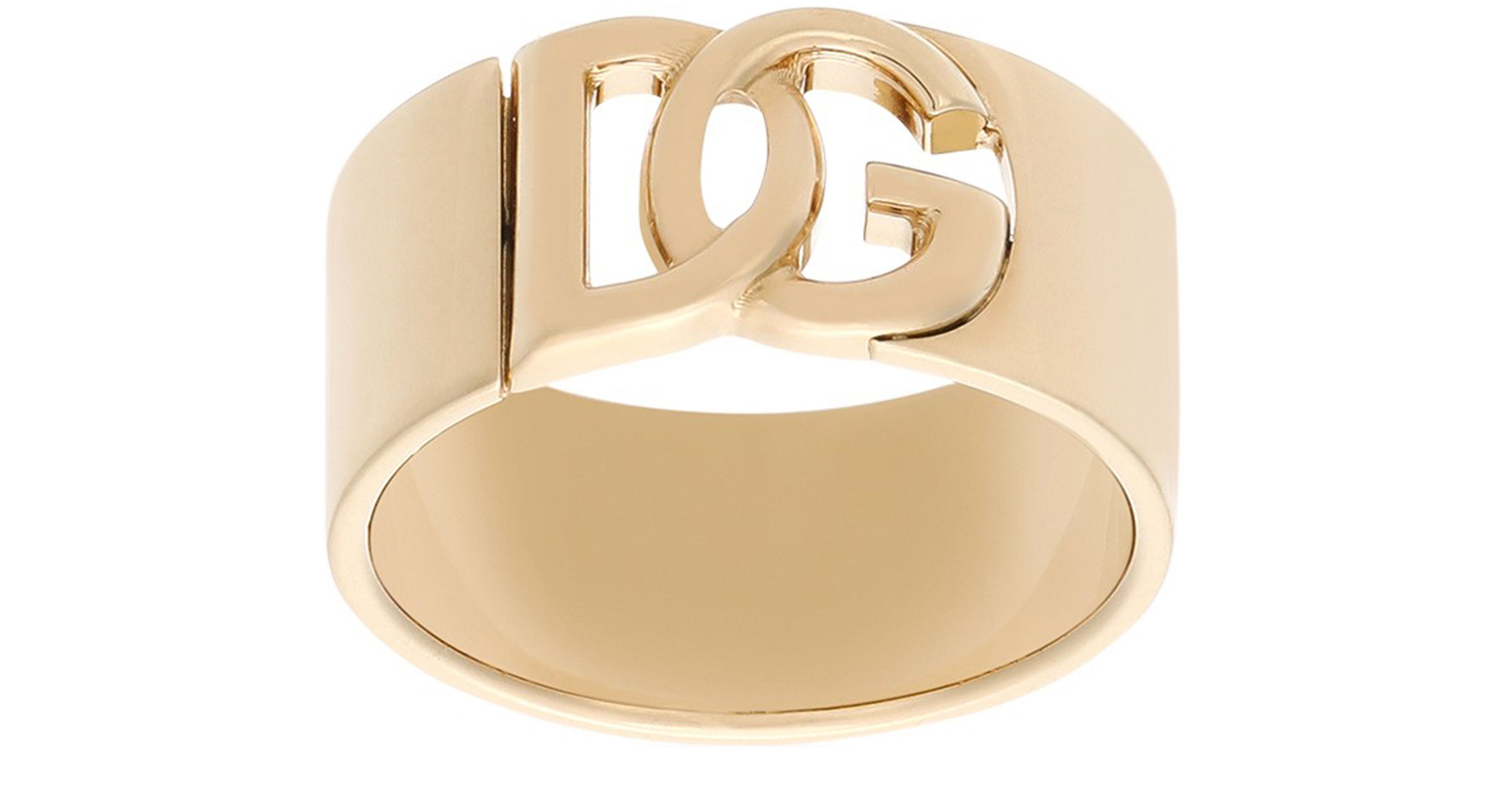 Dolce & Gabbana Ring with DG cut-out logo