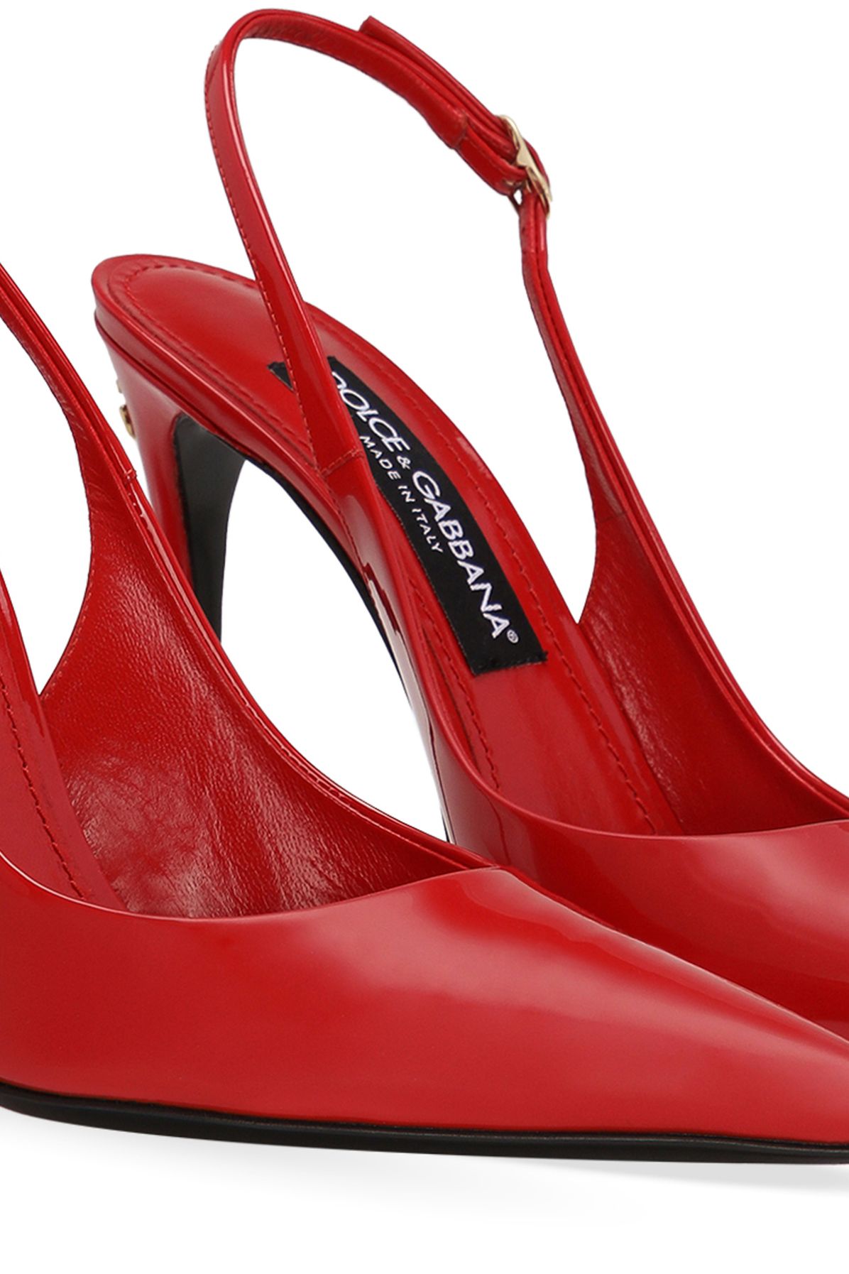 Dolce & Gabbana Patent leather slingbacks