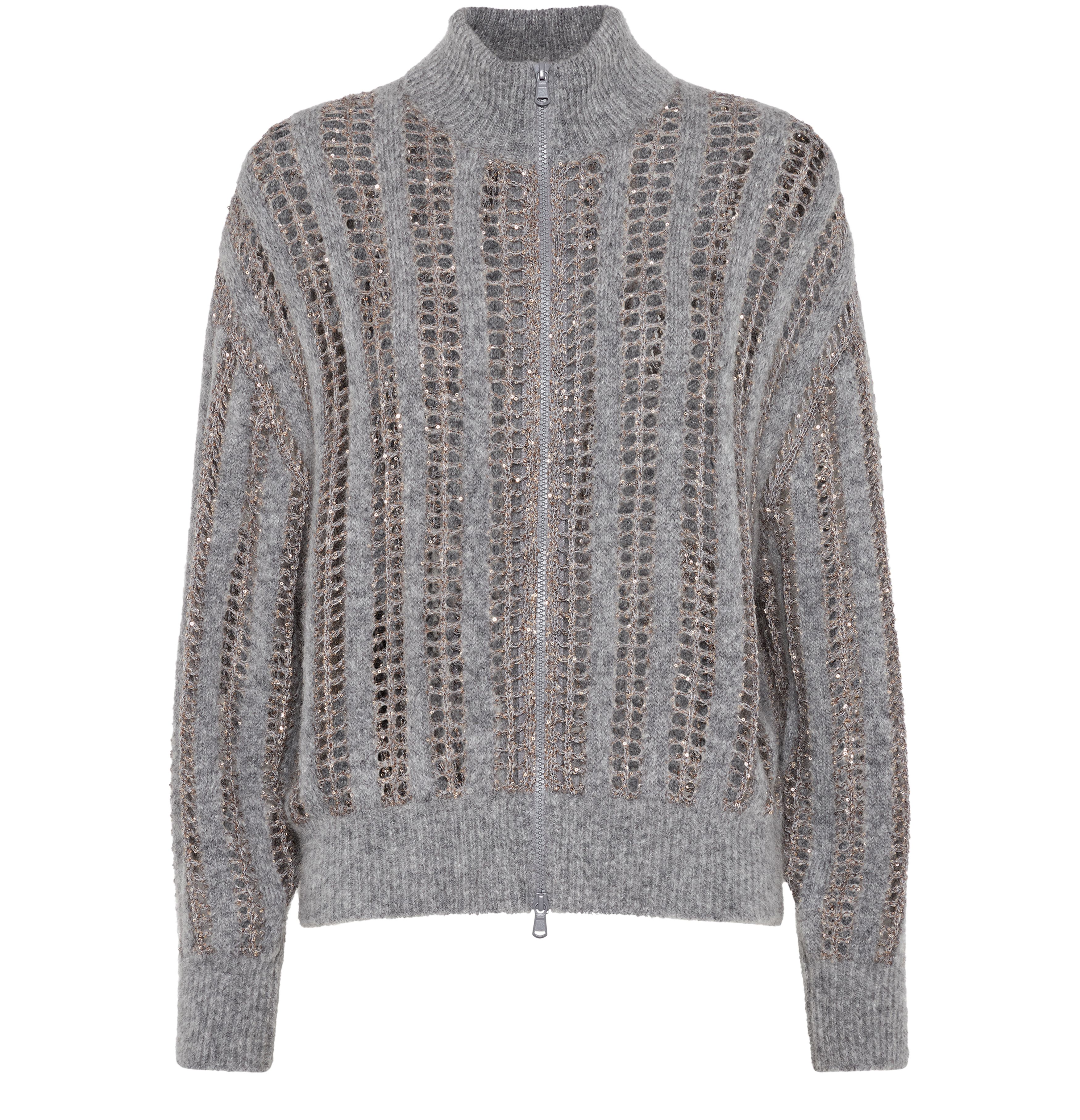 Brunello Cucinelli Dazzling Net cardigan