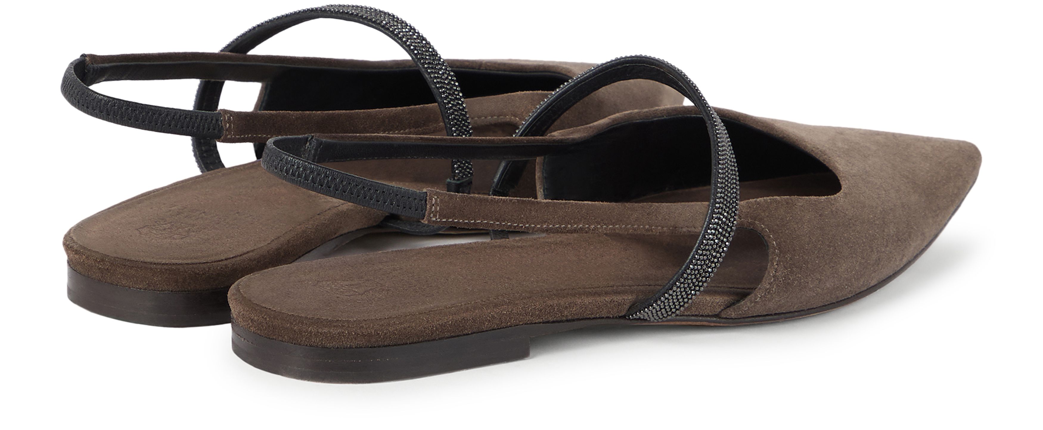 Brunello Cucinelli Suede flats