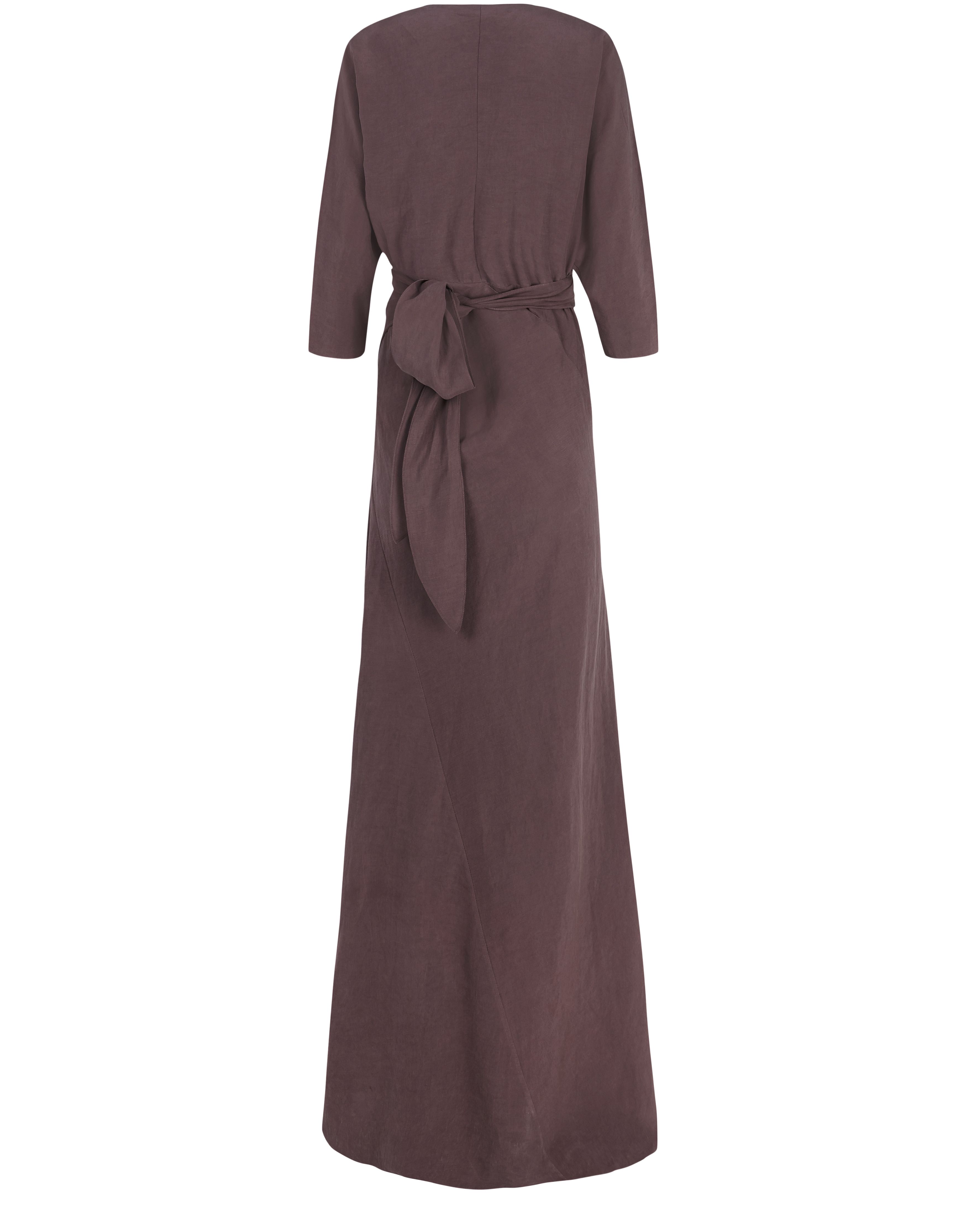 Cortana Tanami long dress in linen and silk