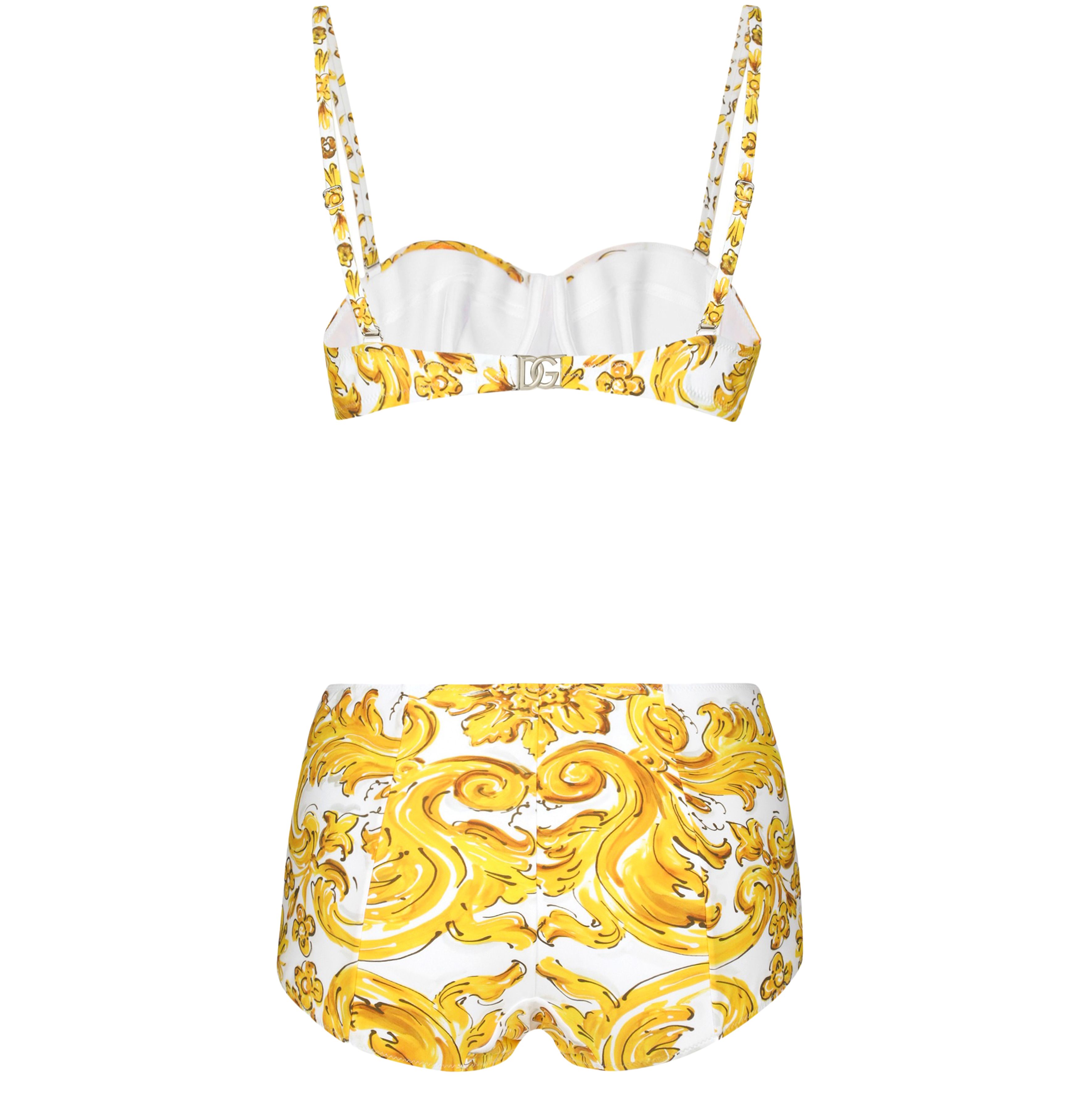Dolce & Gabbana Majolica bikini top and bottoms