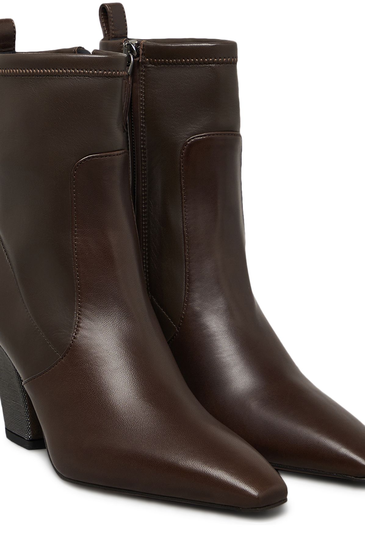 Brunello Cucinelli Nappa leather ankle boots