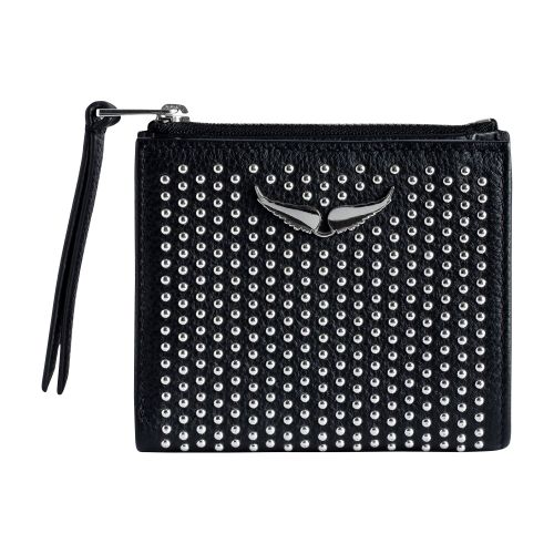 Zadig & Voltaire ZV Fold Dotted Swiss Coin Purse