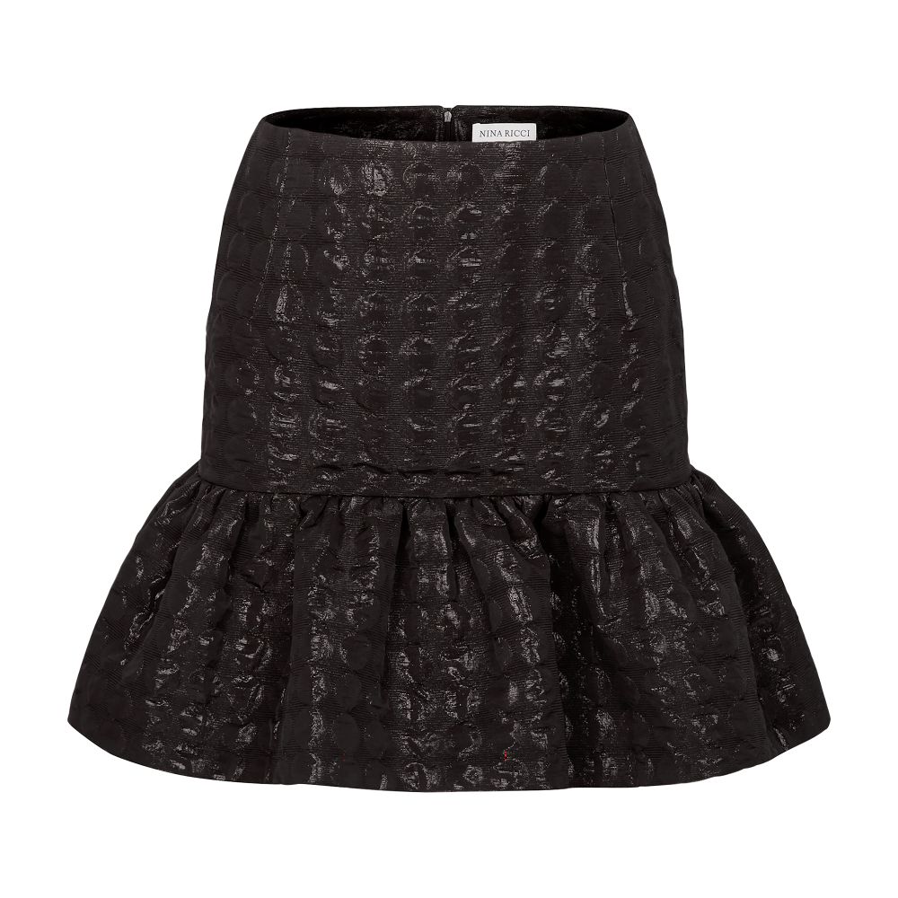 Nina Ricci Mini peplum skirt