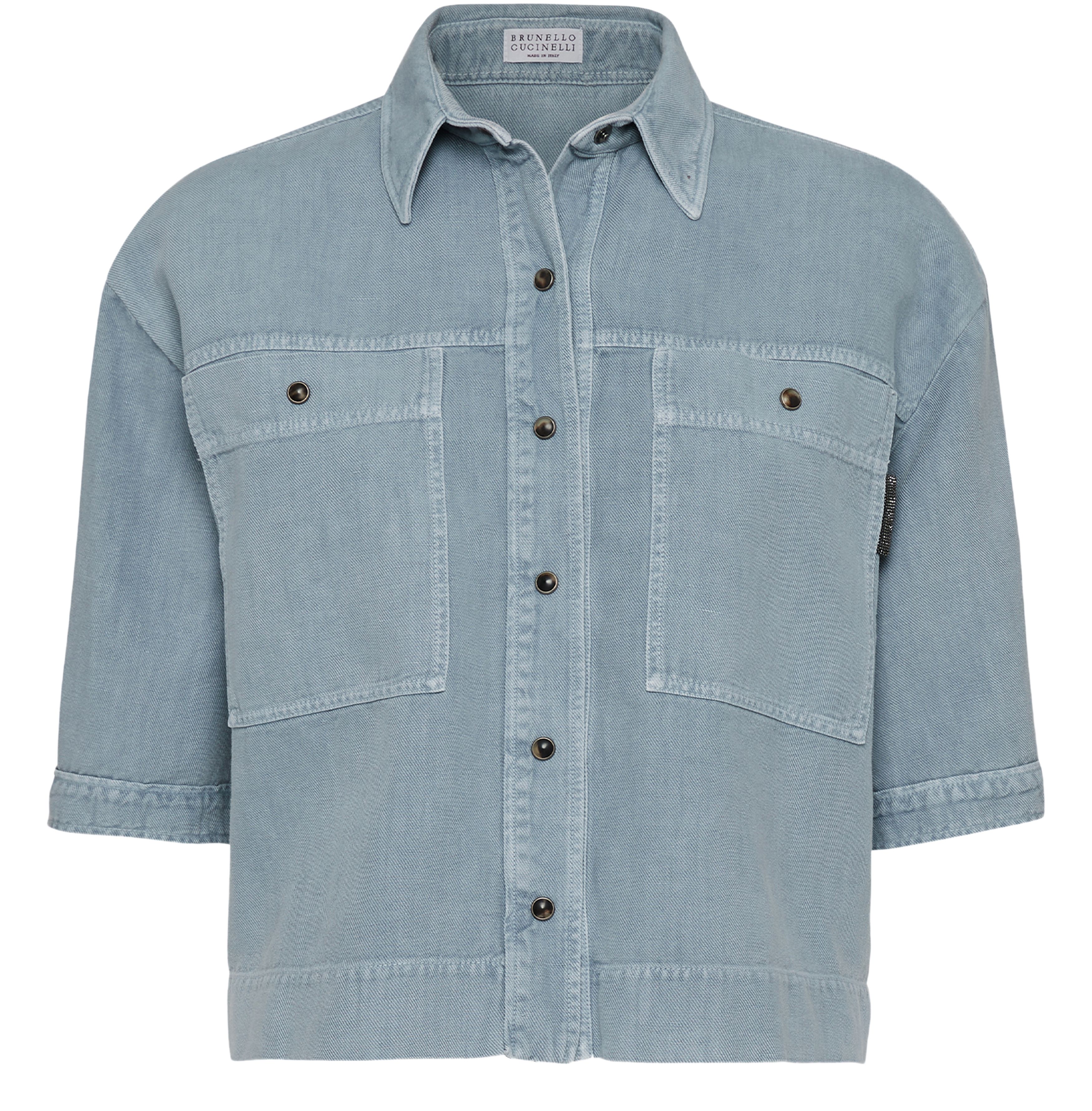 Brunello Cucinelli Shirt with Monile