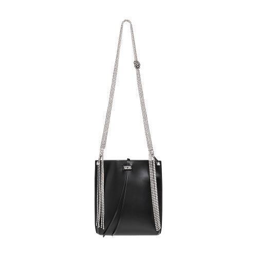 GCDS Leather shoulder bag