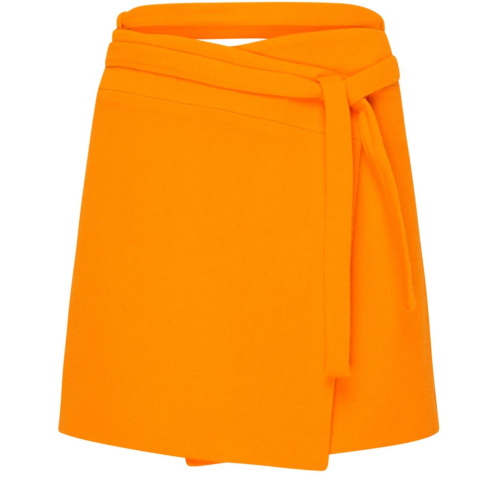 Patou Wrap mini skirt