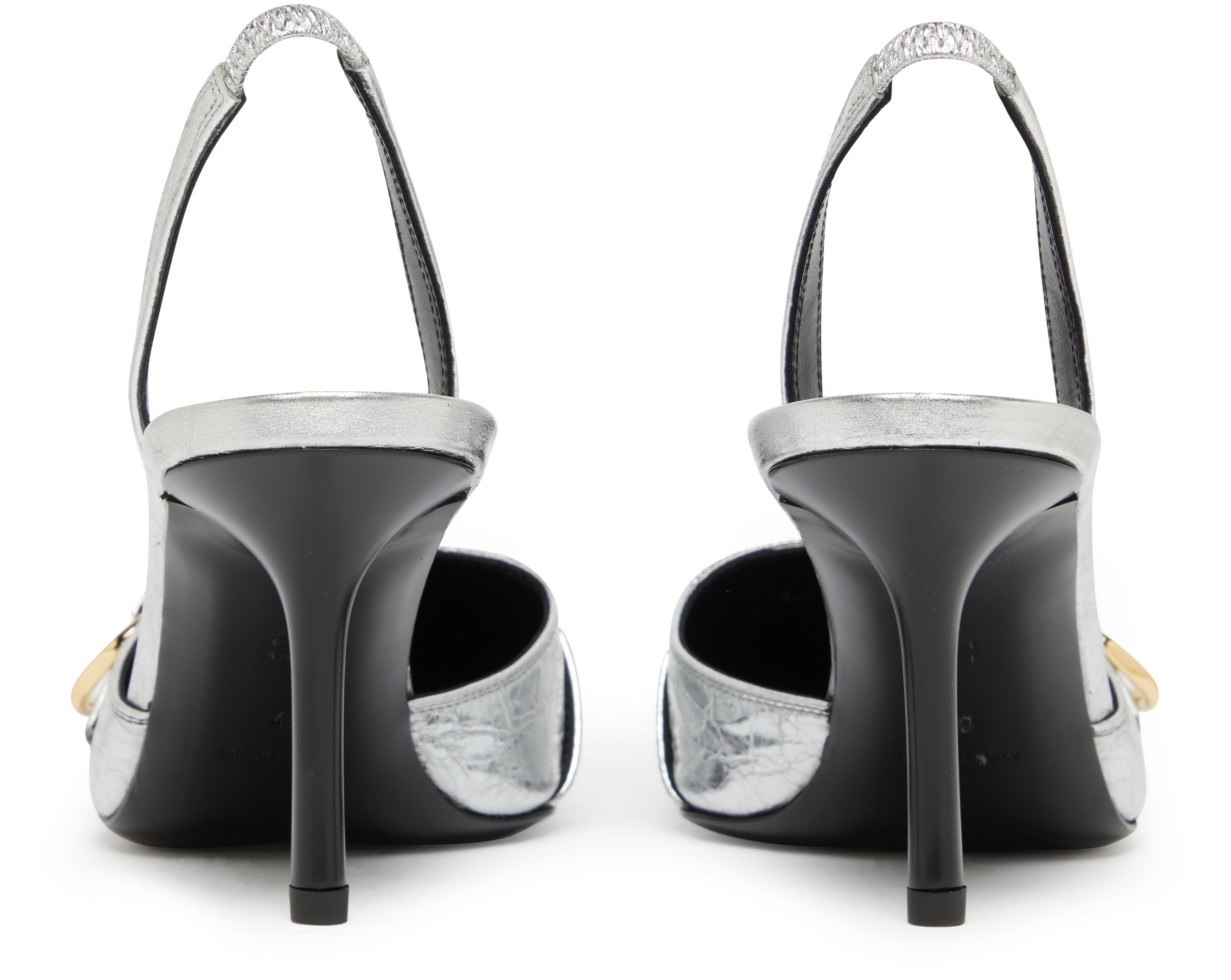 Givenchy Voyou slingbacks in laminated leather