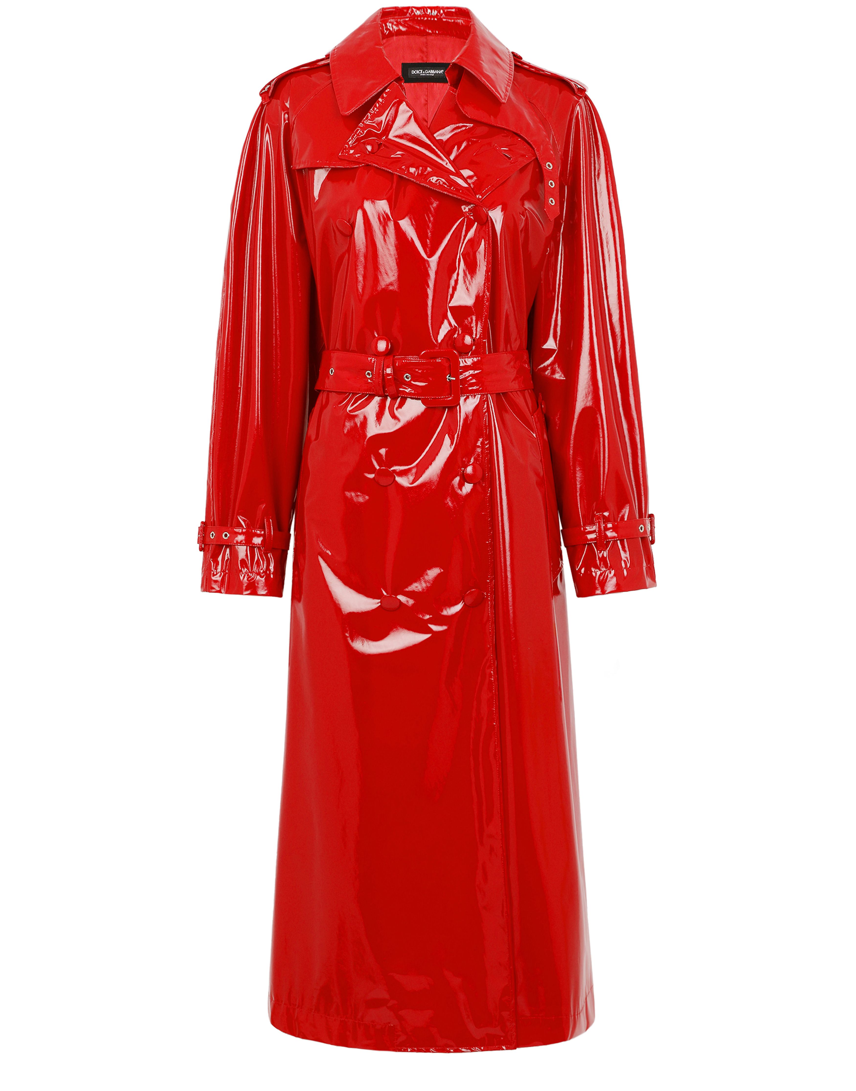 Dolce & Gabbana Patent trench coat