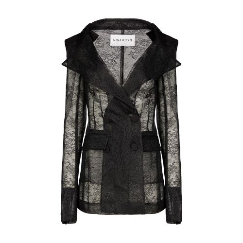 Nina Ricci Lace double-breasted blazer