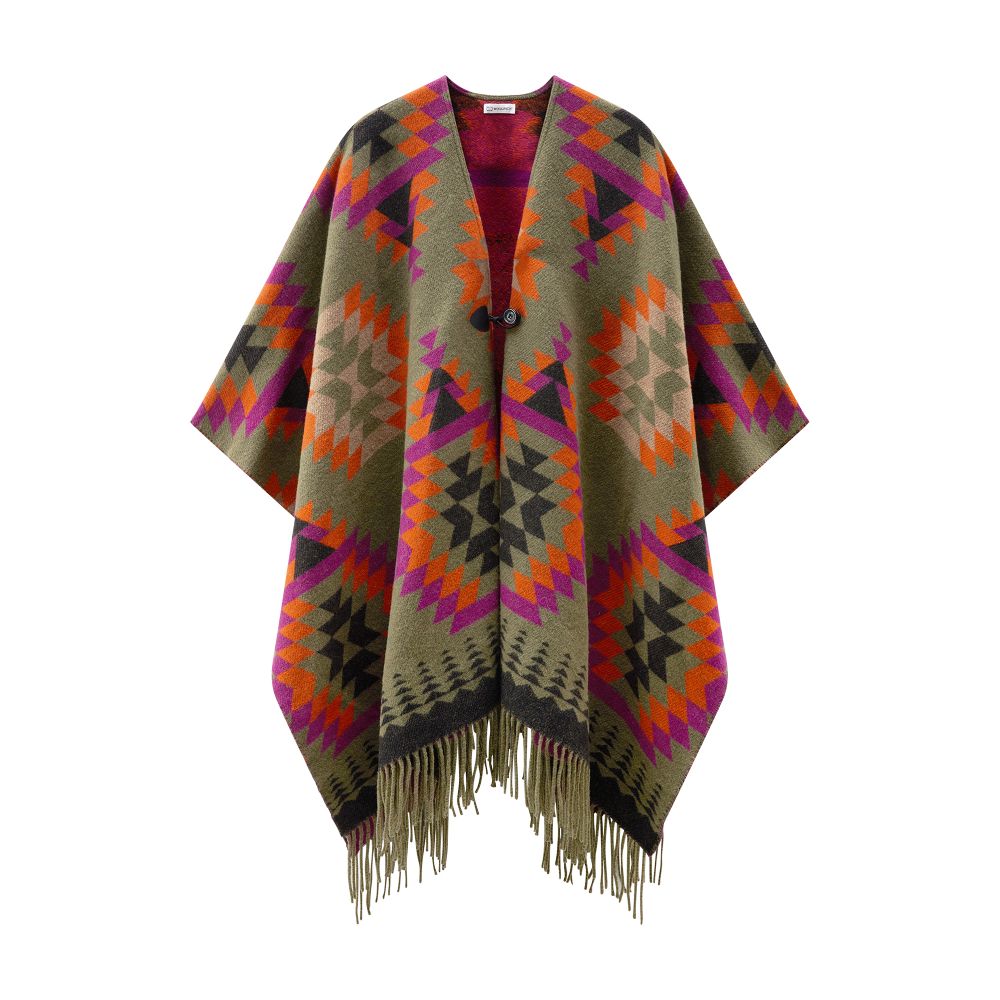 Woolrich American Geometric Cape