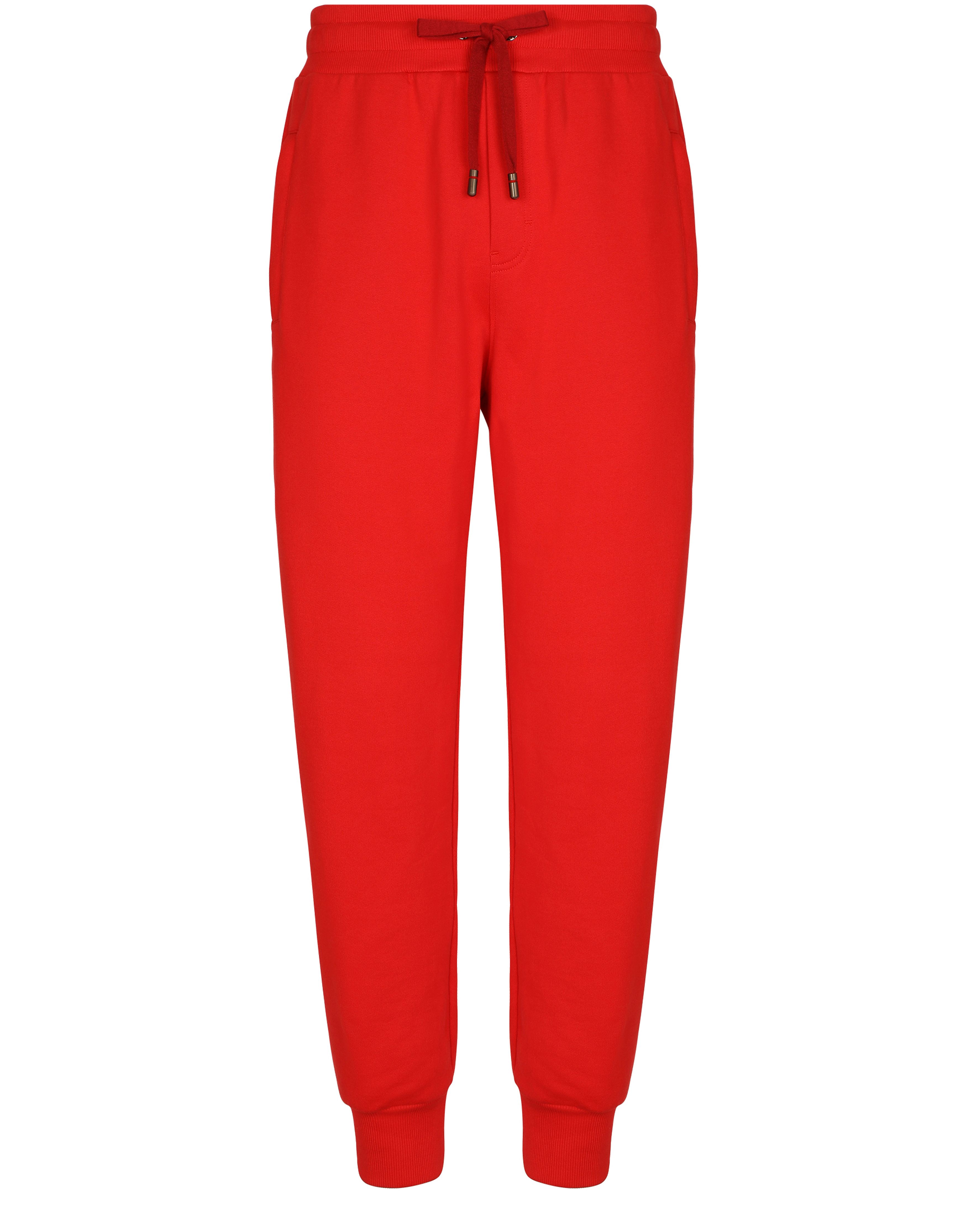 Dolce & Gabbana Jersey jogging pants with embossed tag