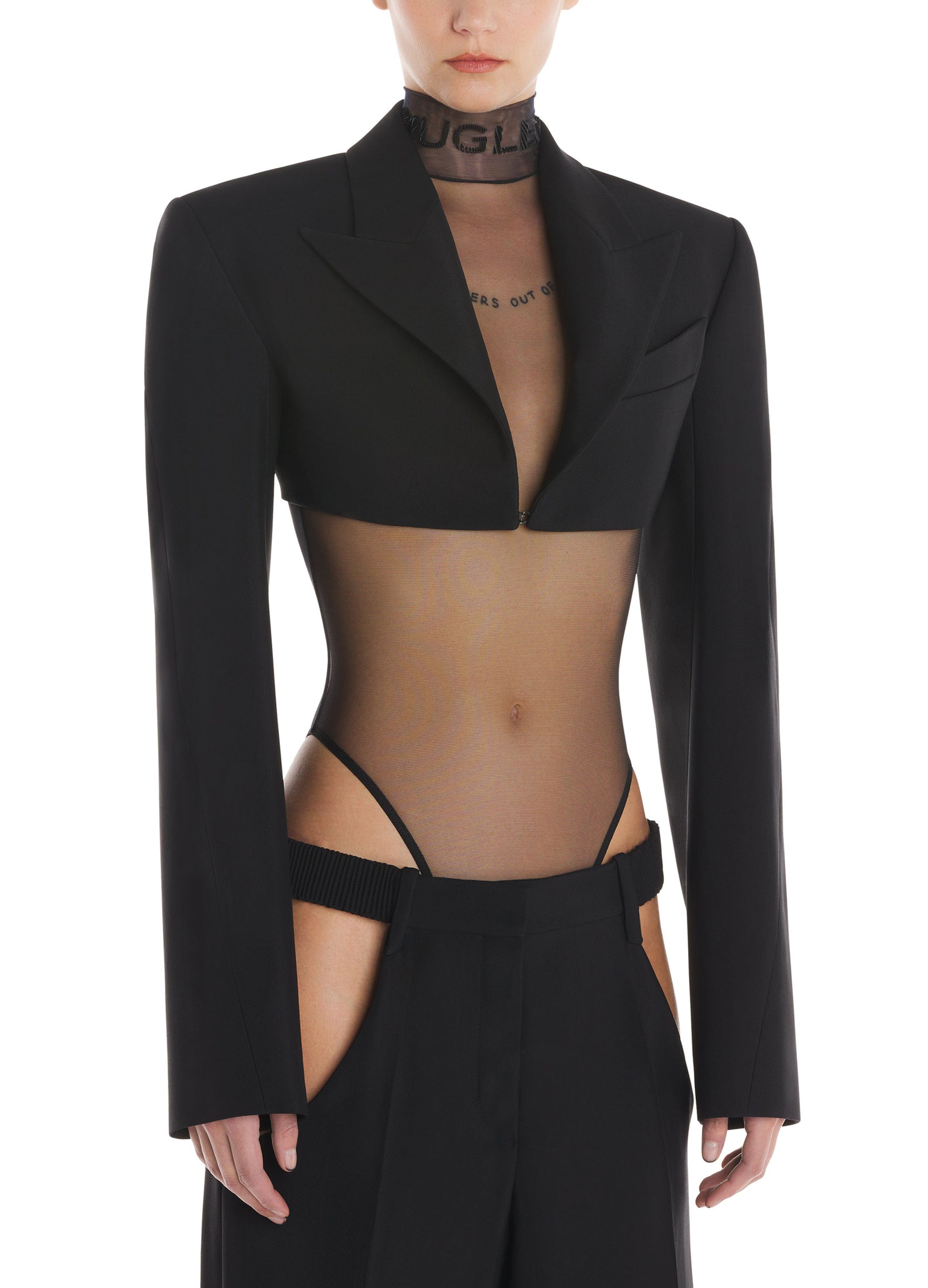 Mugler Cropped jacket