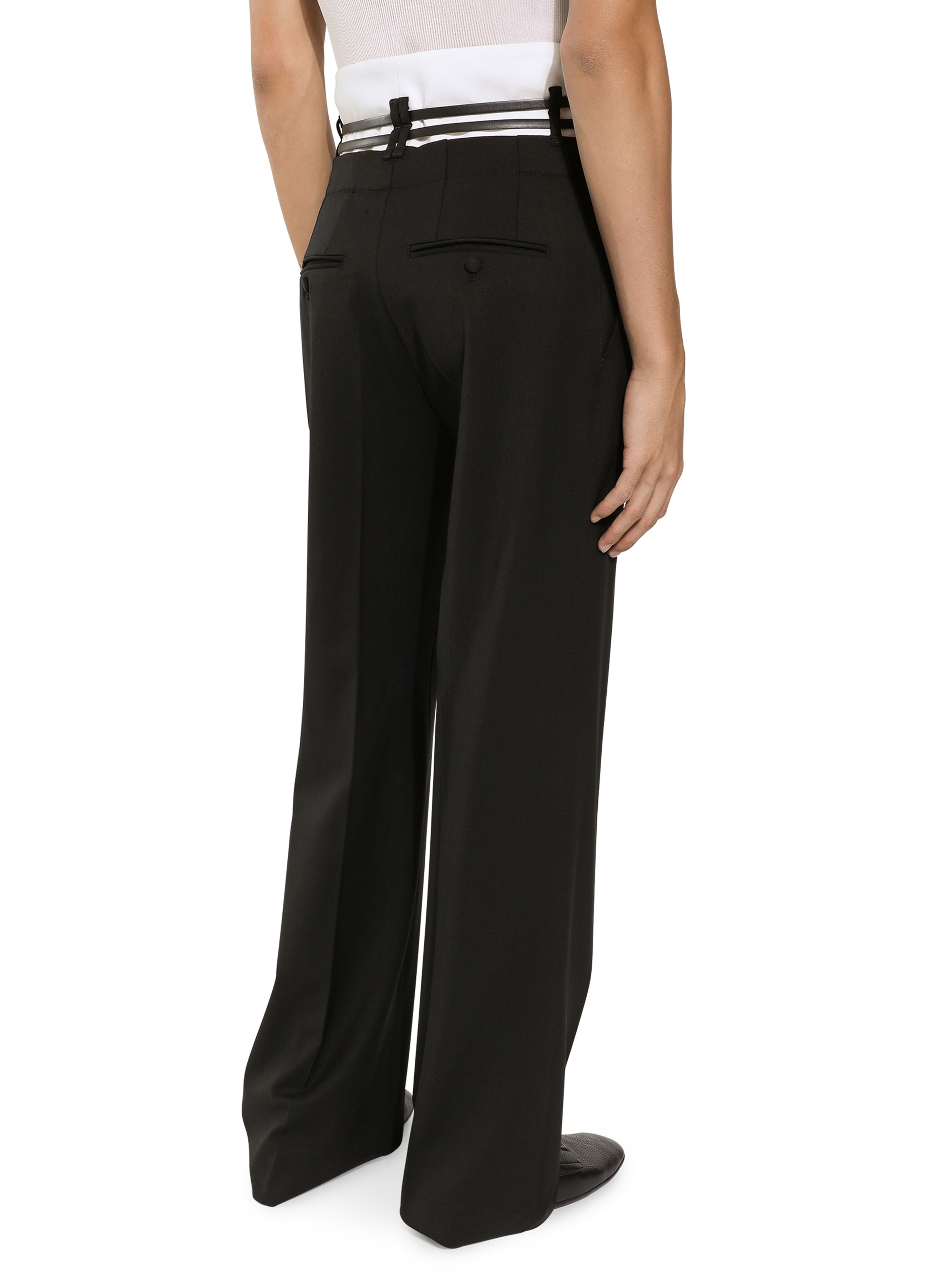 Dolce & Gabbana Tailored pants with belt