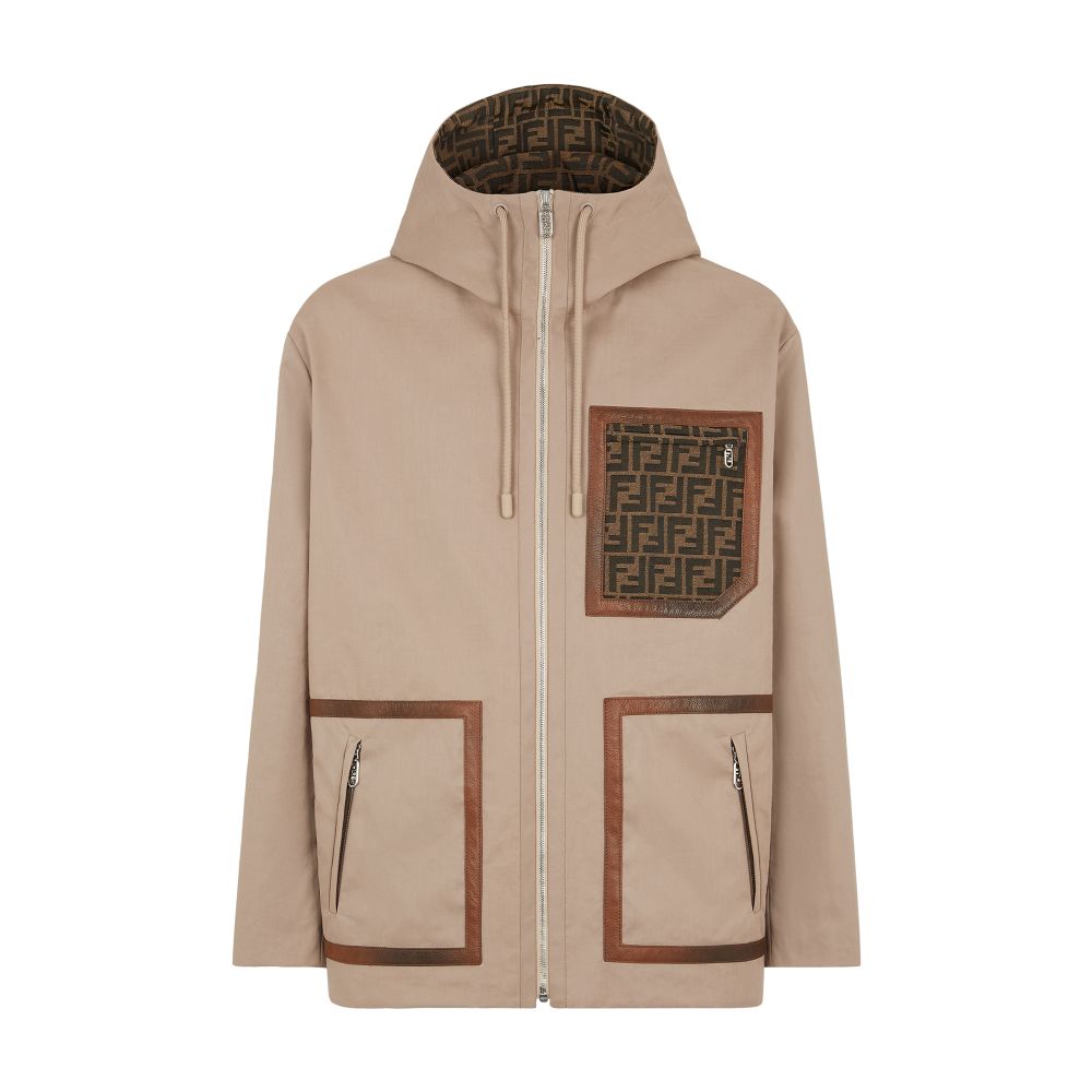 FENDI Short parka with high collar