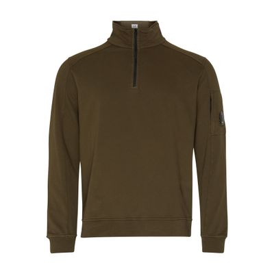 CP COMPANY Light Fleece half zip jumper