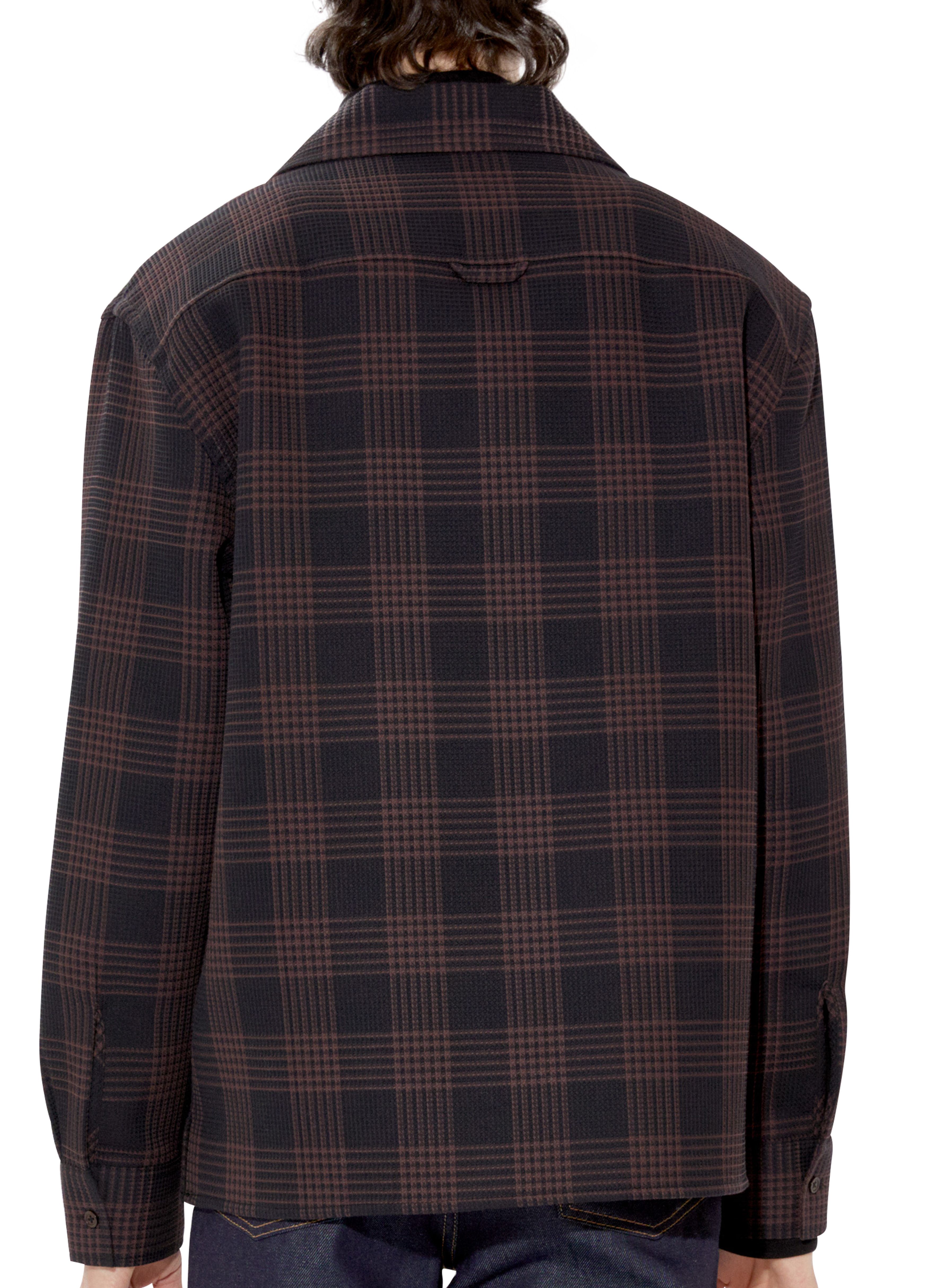 Filippa K Waffle check resort shirt