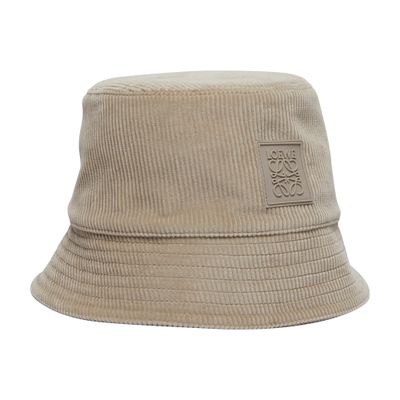 Loewe Logo patch bucket hat