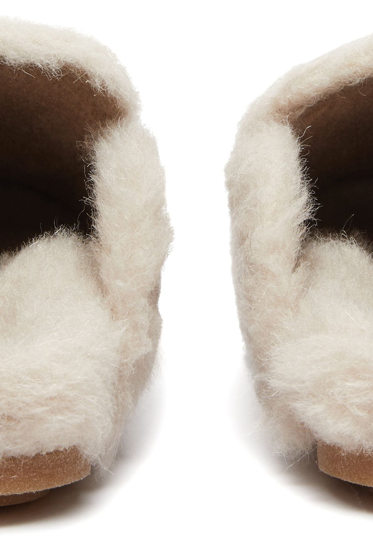 Max Mara Teddy mules