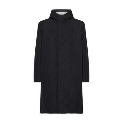 Thom Browne Long hooded puffer jacket