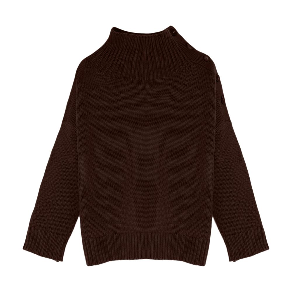 Yves Salomon Oversize knit sweater