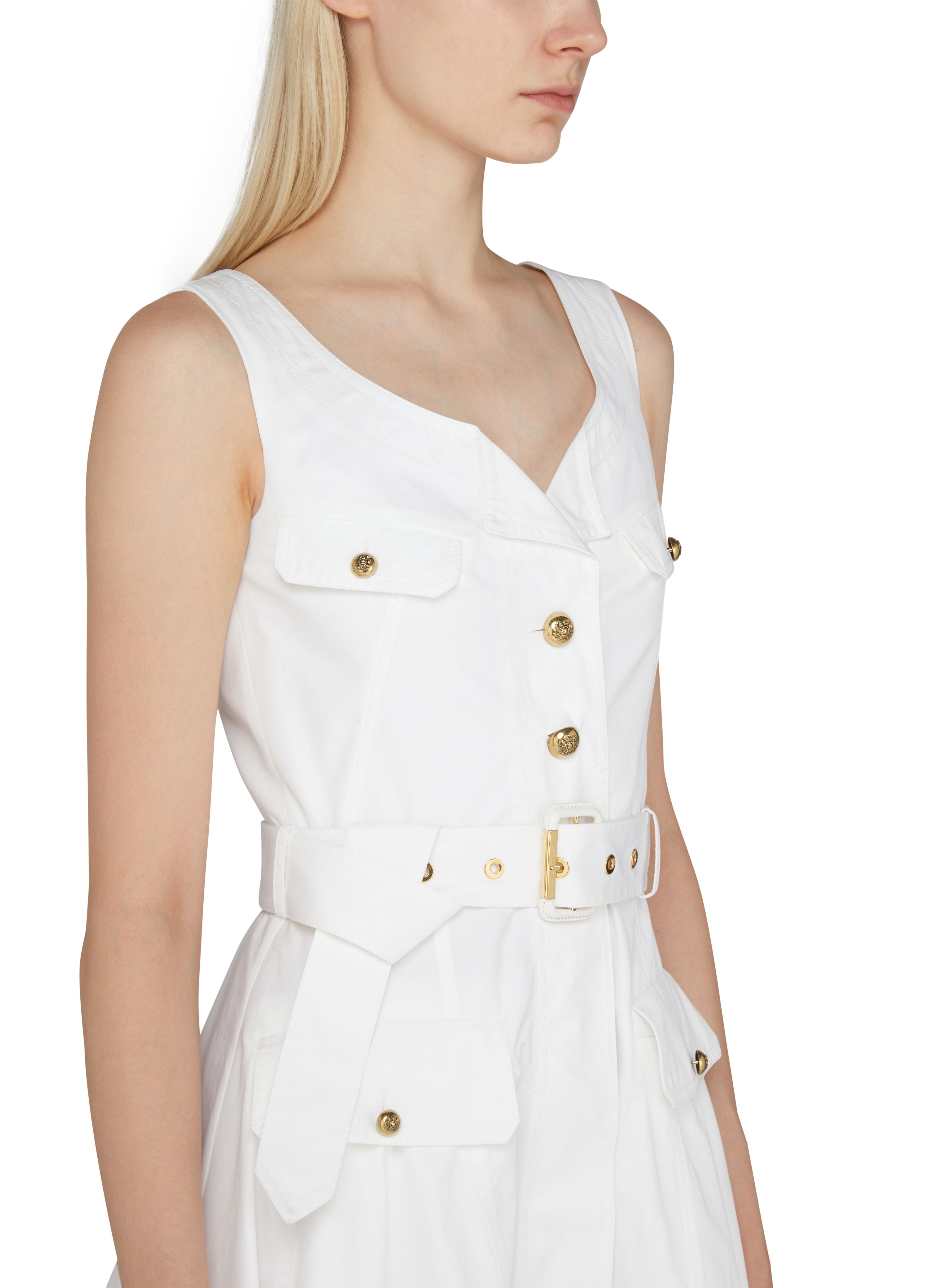 Alexander McQueen Flared shirt dress