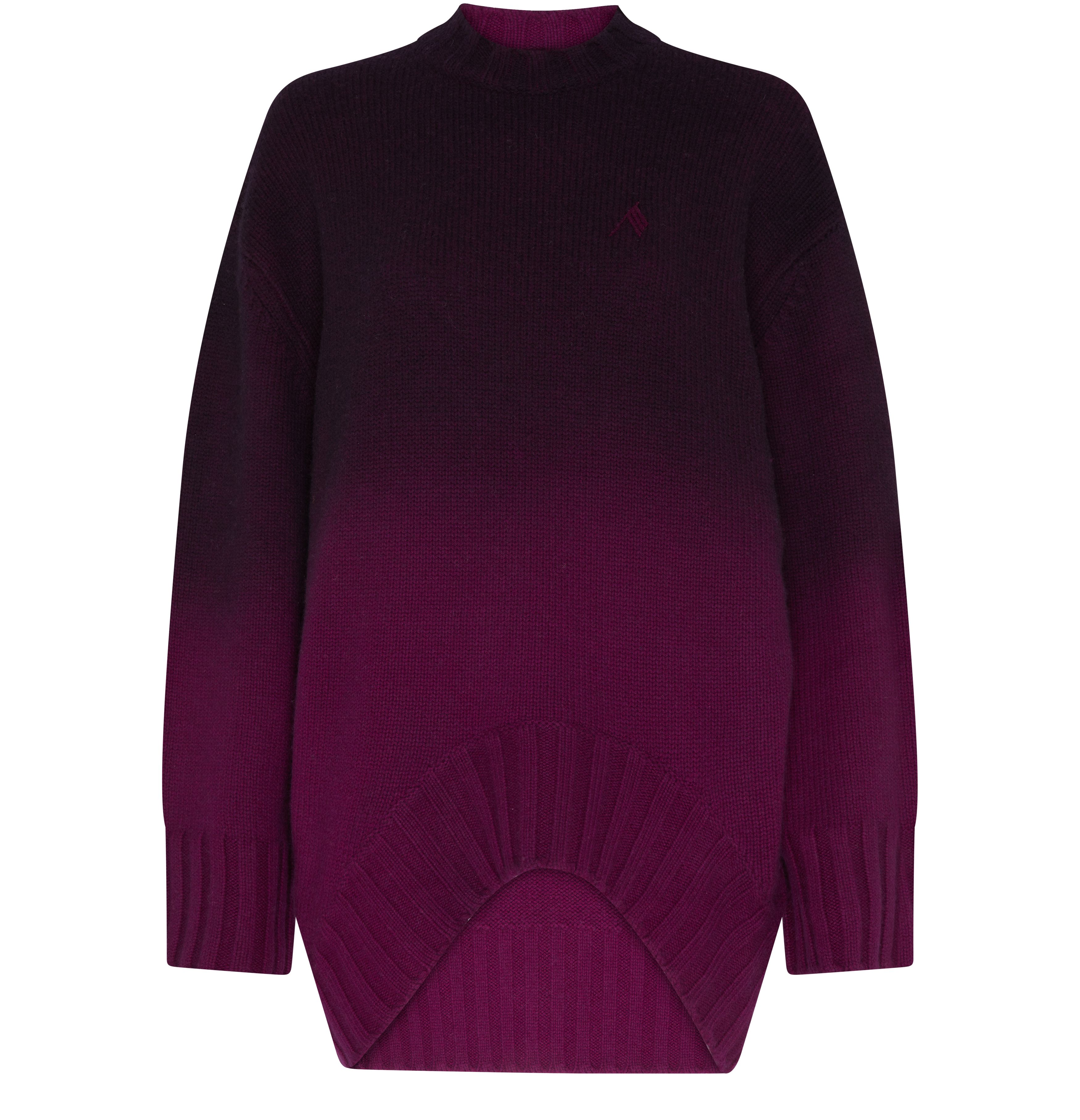 The Attico Gradient-effect pullover