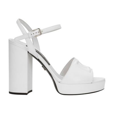 Dolce & Gabbana Calfskin platform sandals