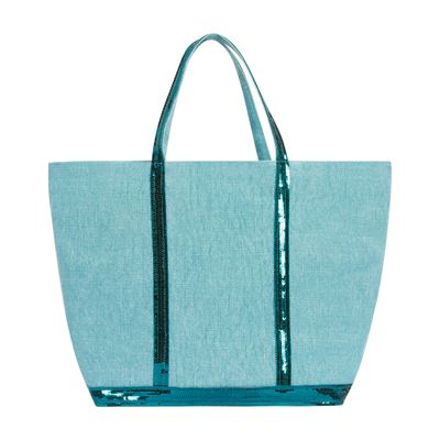  Linen XL cabas tote