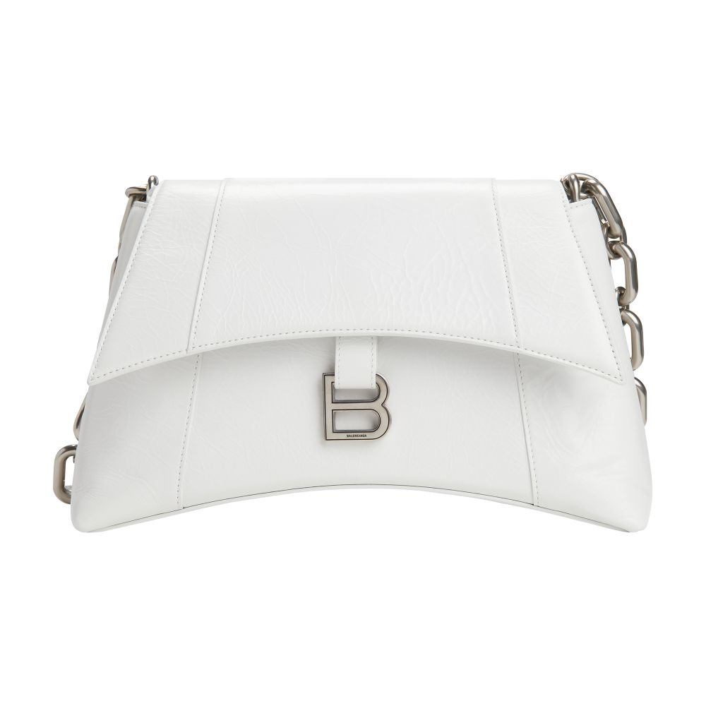 Balenciaga Downtown Small Shoulder Bag With Chain