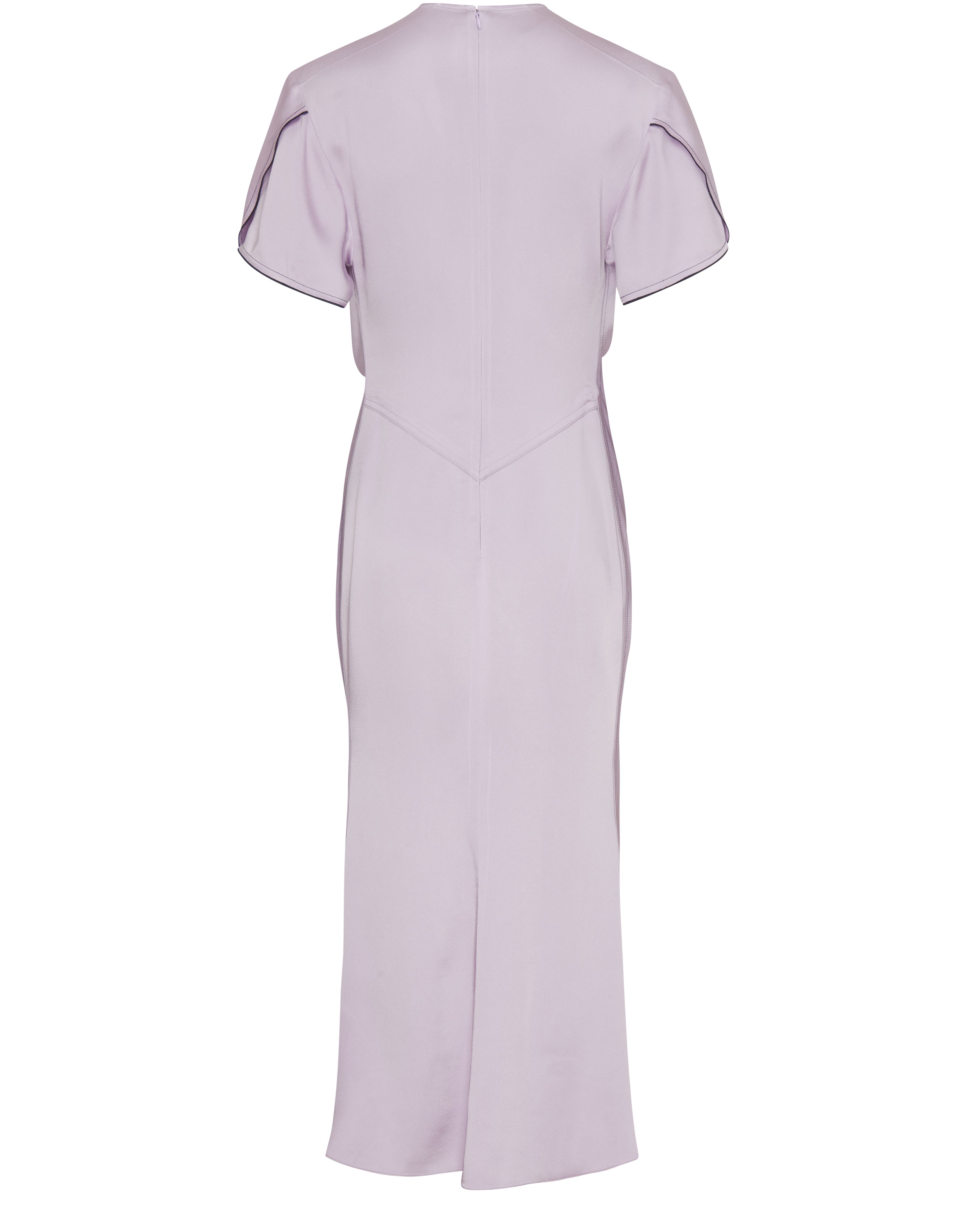 Victoria Beckham Gathered v-neck midi dress