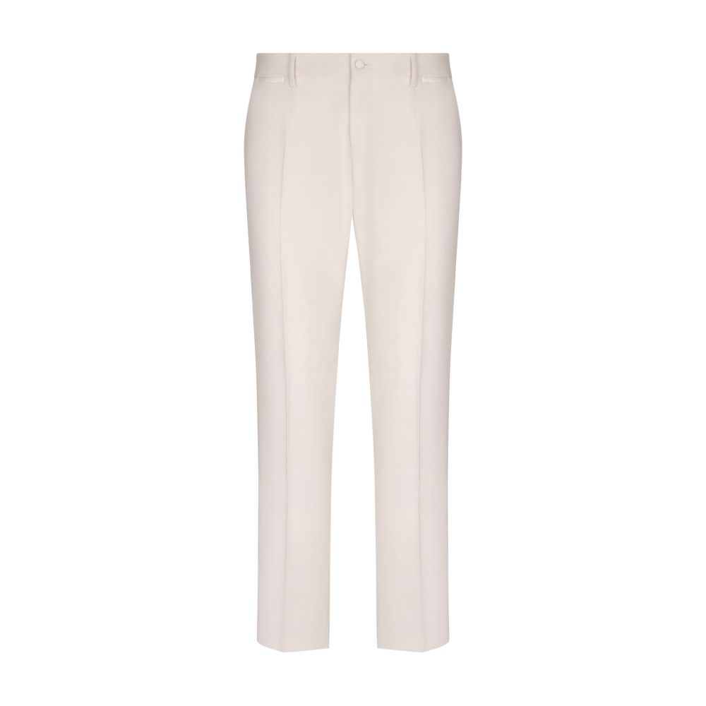 Dolce & Gabbana Stretch wool tuxedo pants