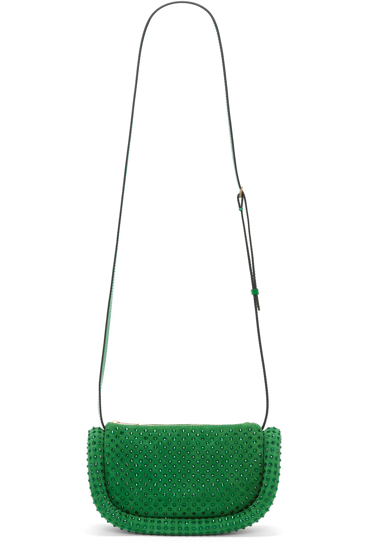  Bumper-12 leather crossbody bag with crystal