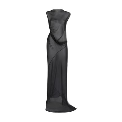 Ann Demeulemeester Iska asymmetric draped dress