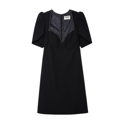 Zadig & Voltaire Roxelle diamanté dress