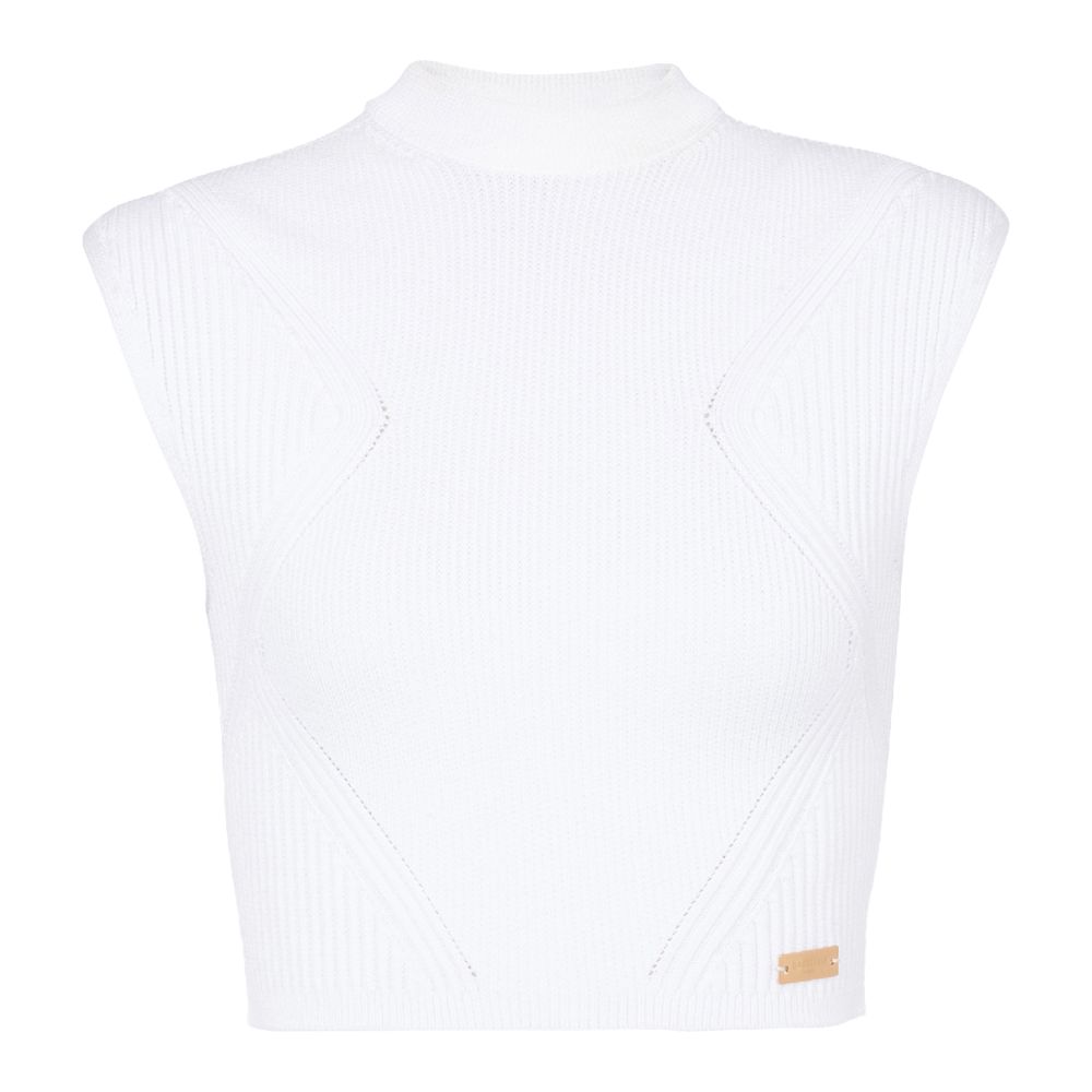 Balmain Ribbed knit top