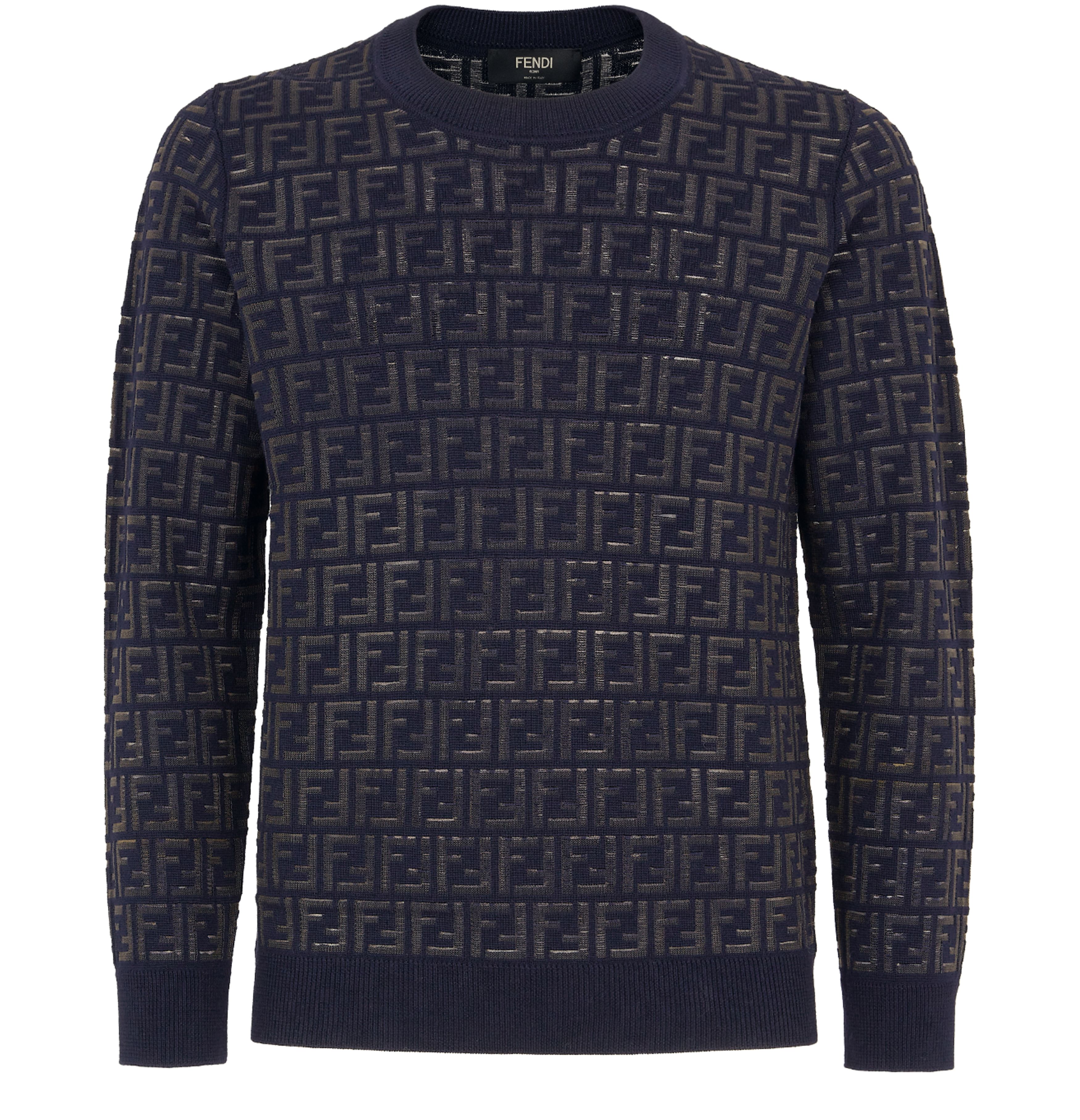 FENDI Sweater in nylon and wool