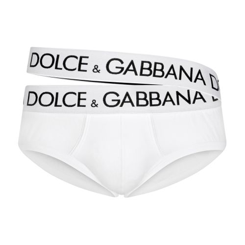 Dolce & Gabbana Two-way-stretch jersey Brando briefs with double waistband