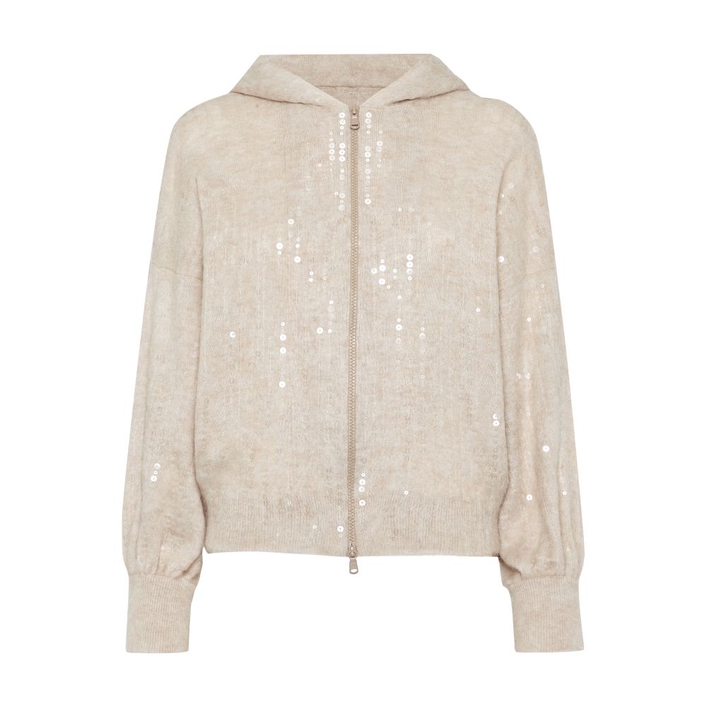 Brunello Cucinelli Dazzling Cascade Cardigan