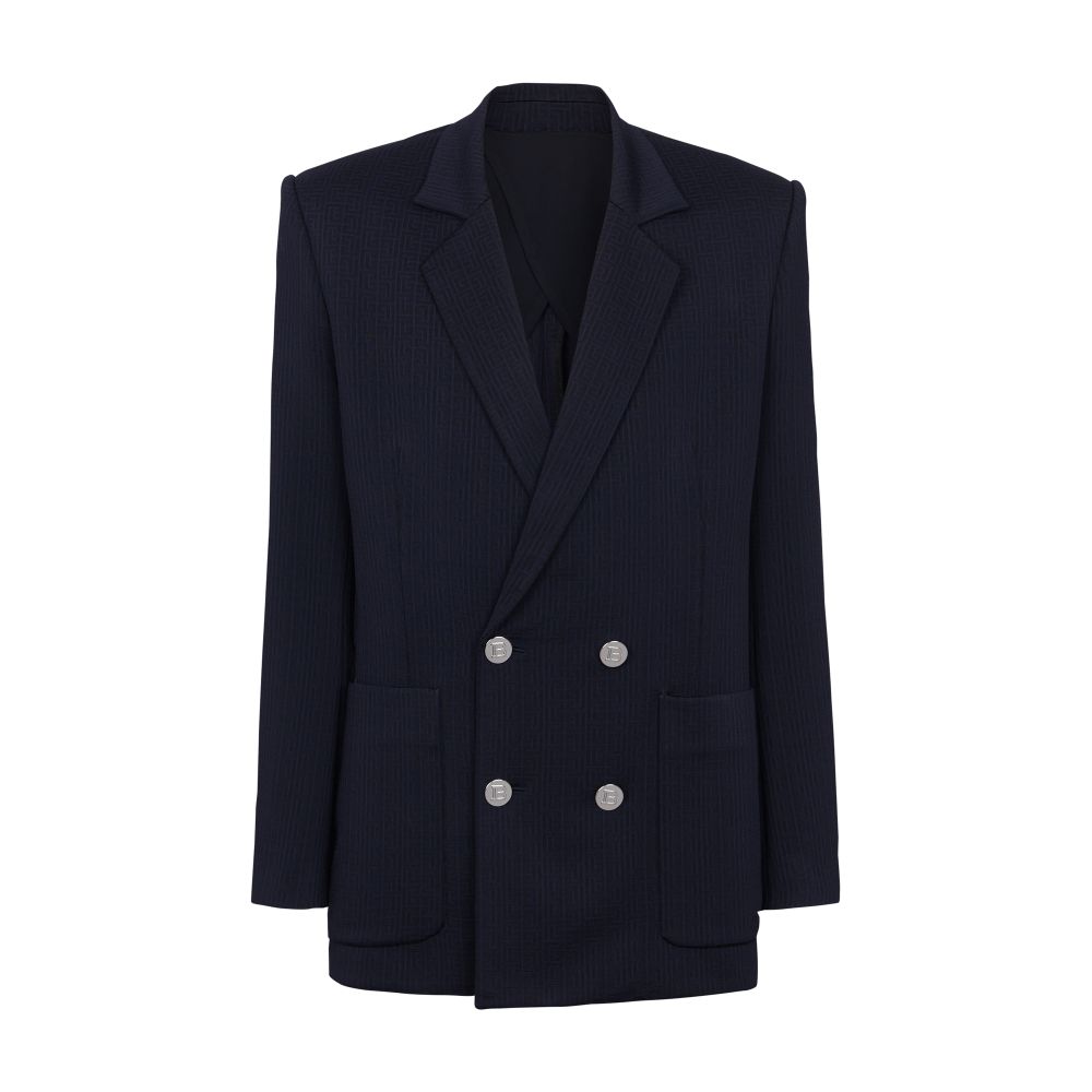 Balmain Mini monogram casual blazer